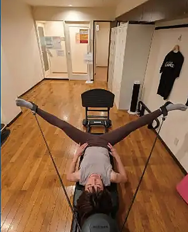 ケーブルを使った下半身のトレーニング